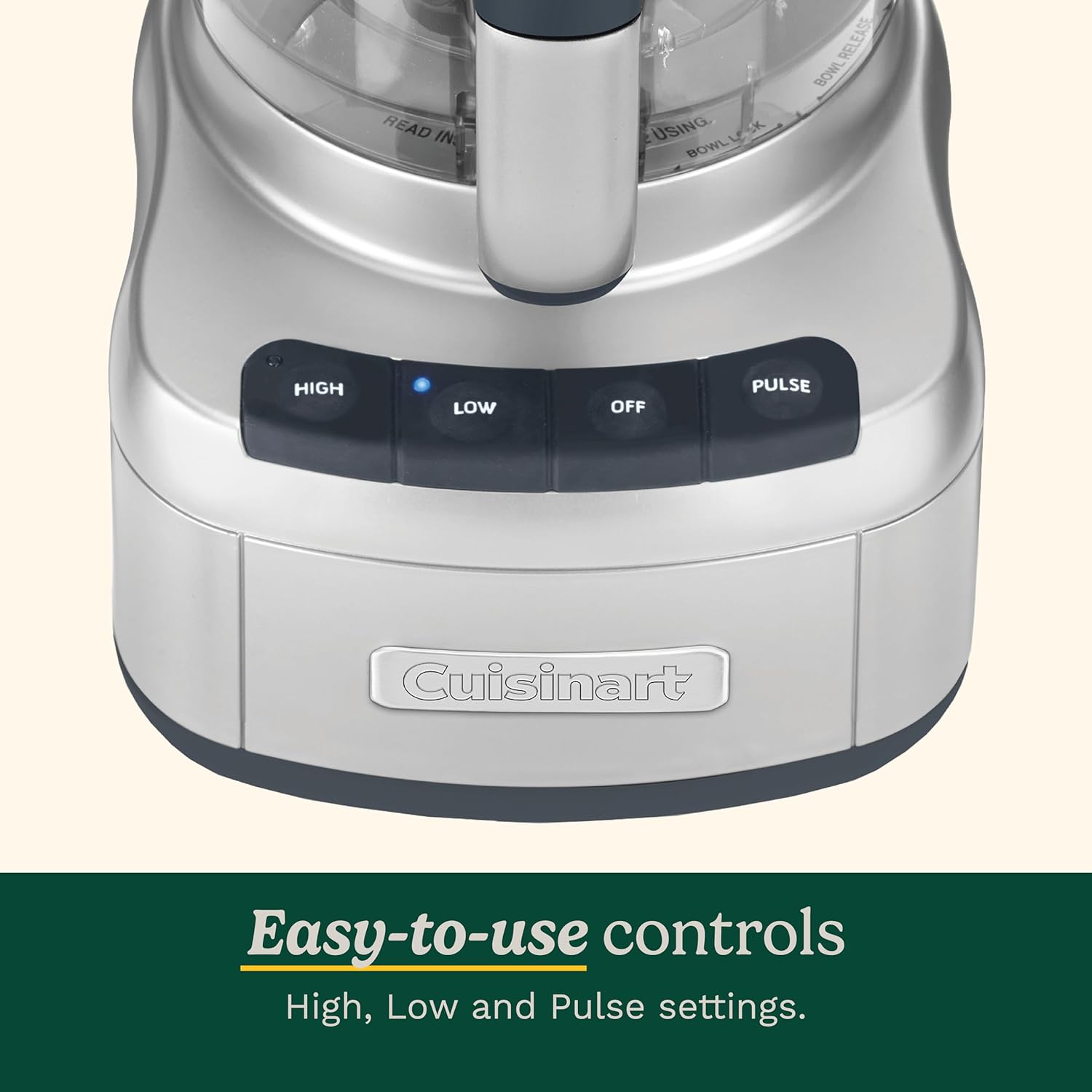 Cuisinart 8 Cup Food Processor - Silver