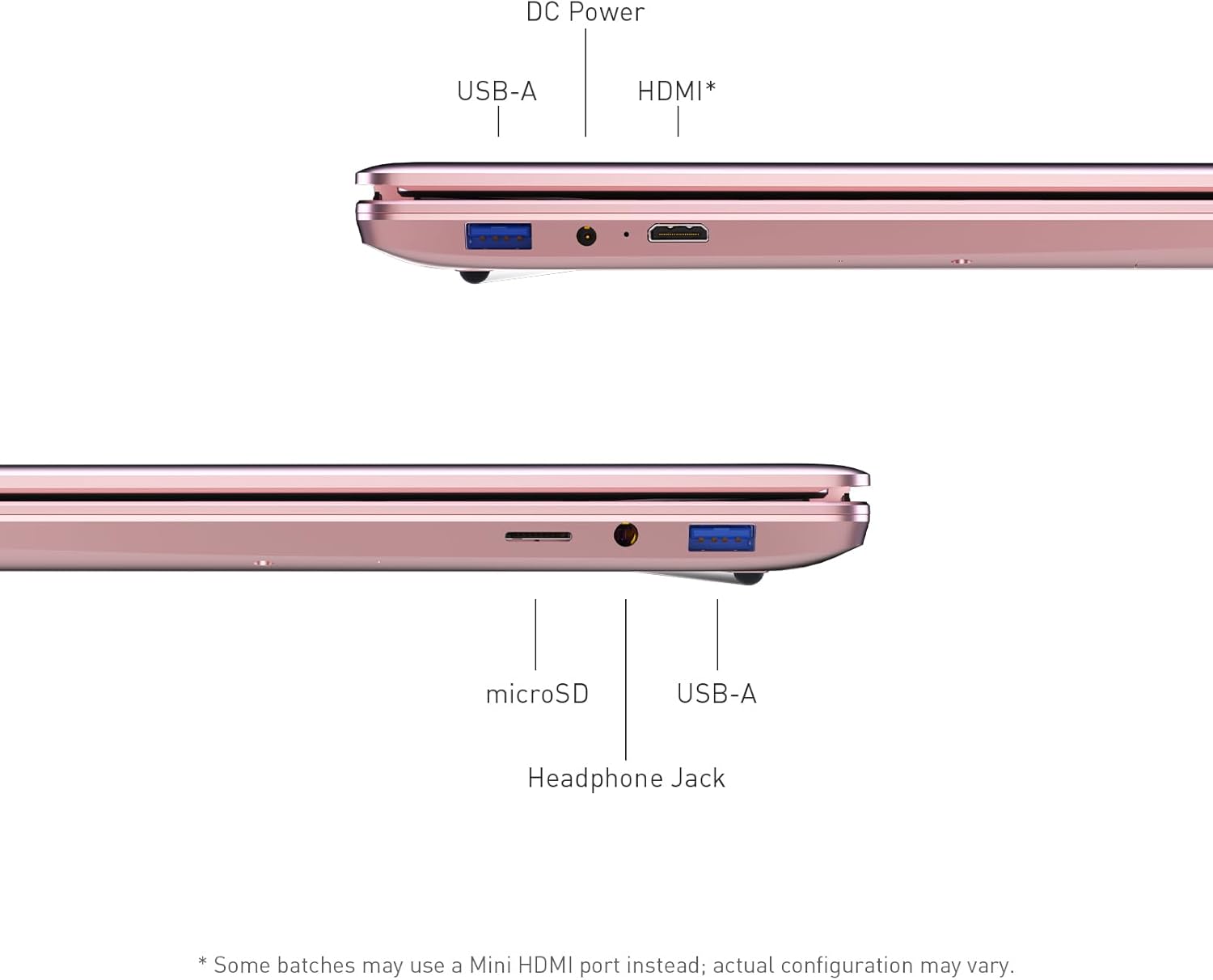 Auusda Business Laptop Computer for Work, Notebook PC for College Students, 15.6" FHD Display, 4-Core Processor, Backlit Keyboard, Fingerprint ID, Up to 10TB Storage, 32GB DDR4 RAM, 1TB NVMe, Pink