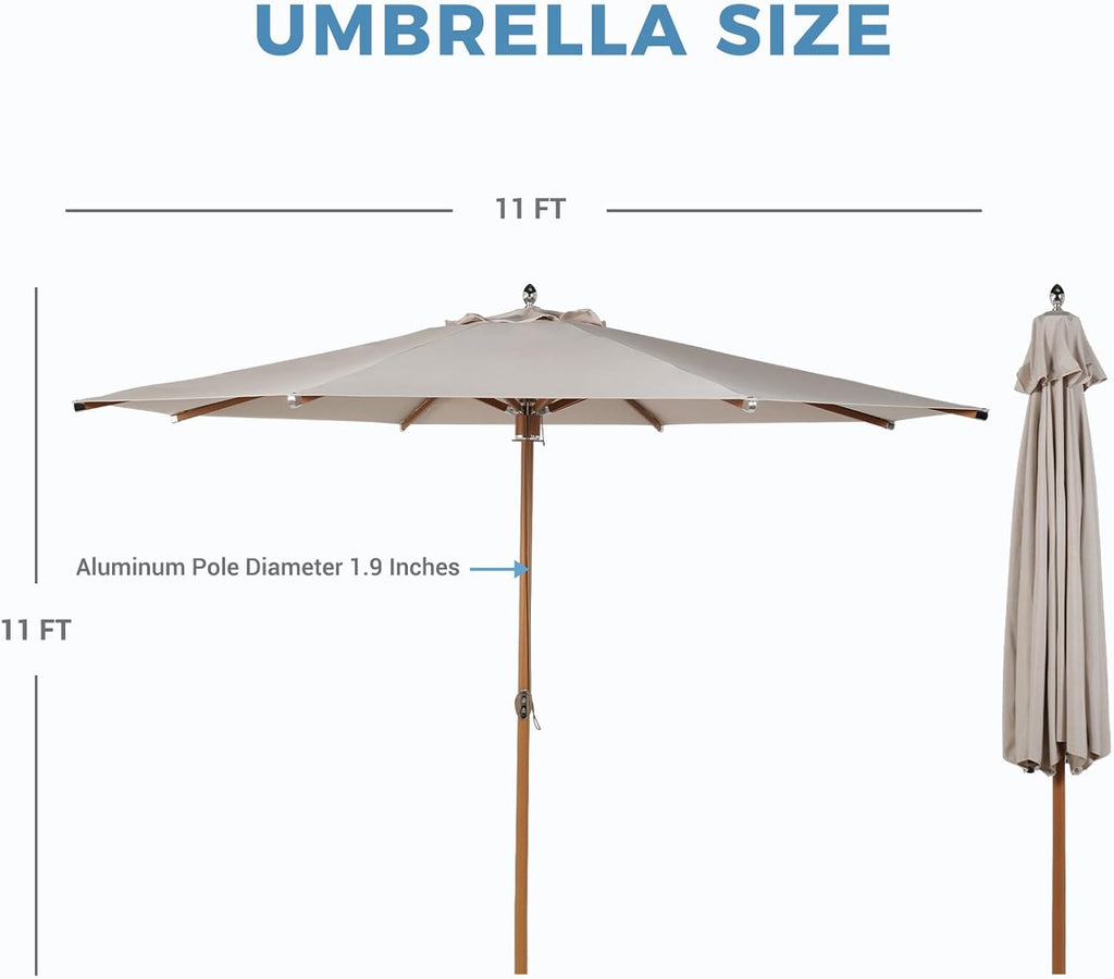 Grand patio 11 FT Outdoor Umbrella
