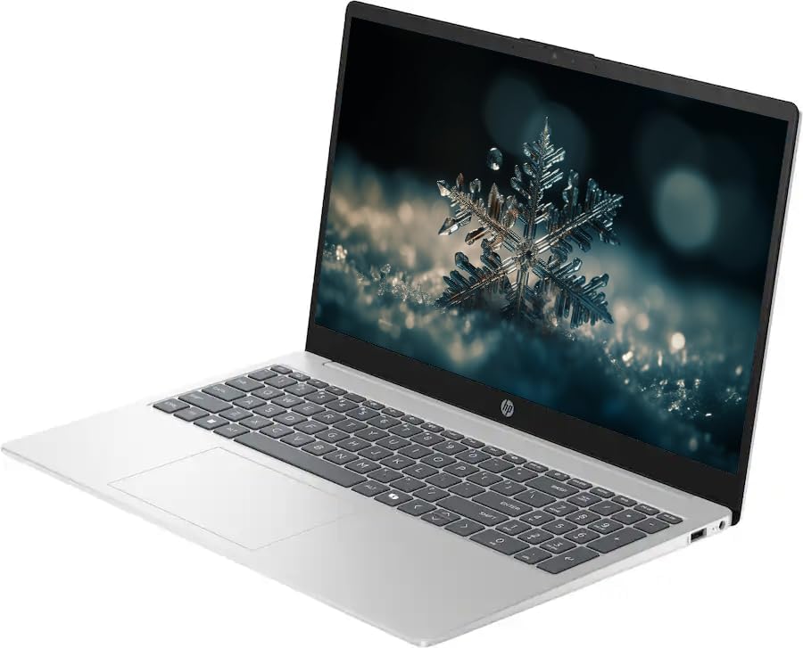 HP 15.6" FHD Touchscreen Business Laptop Computer with Microsoft Office 365, AMD Ryzen 5 Processor, Windows 11 Laptop 8GB RAM 512GB Storage (256GB SSD+256GB Docking Set), NLY Earphones, Silver