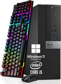 Dell OptiPlex 3040 SFF Desktop Computer PC, Quad-Core i5-6500 up to 3.6 GHz, 8GB RAM, 256GB SSD, Keyboard and Mouse, WiFi, BT, Windows 11 Pro (Renewed)