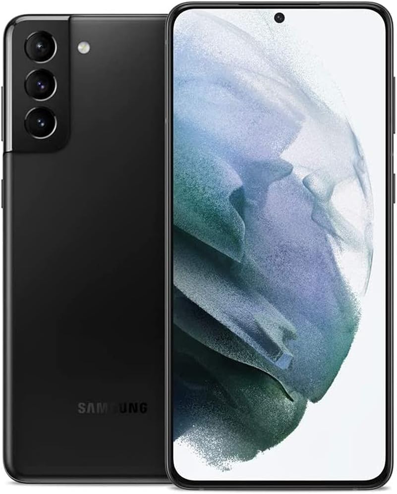 Samsung Galaxy S21+ 5G, 128GB, Phantom Black - Unlocked (Renewed)