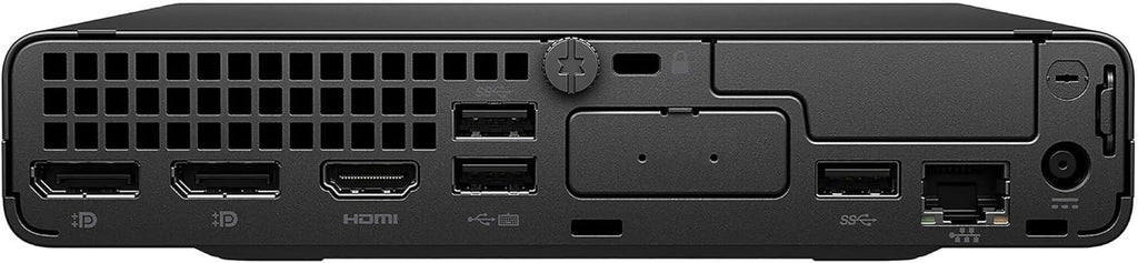 HP Pro Mini 400 G9 Desktop Computer, Intel Celeron G6900T Processor, 16GB DDR5, 512GB SSD, 3-Monitor Ports (2X DisplayPort + HDMI), WiFi 6E, RJ-45, USB-C, Wired Keyboard& Mouse, Windows 11 Pro