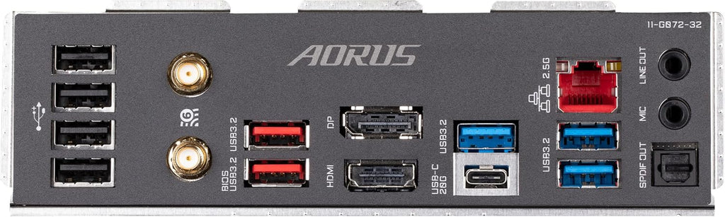 GIGABYTE Z790 AORUS Elite AX LGA 1700 ATX Motherboard, Support Intel Core 14th/13th/12th Gen, DDR5, 16+1+2 Power Phase, 4X M.2, PCIe 5.0, USB-C 3.2, WIFI6E, 2.5GbE, Q-Flash, EZ-Latch, RGB Fusion