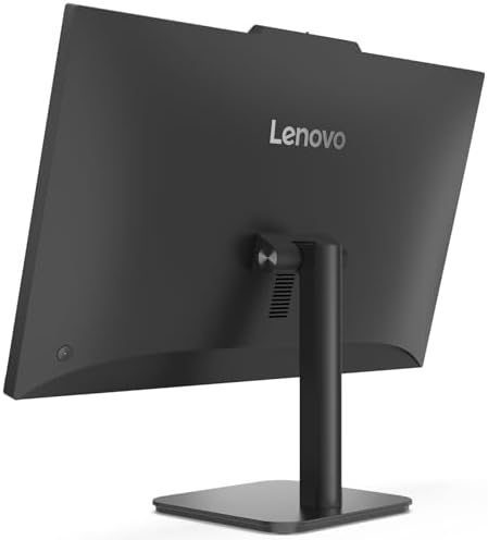 Lenovo IdeaCentre 24 23.8" All-in-One with Lifetime Office 365 for Web, 16GB DDR4 RAM, 1TB PCIe SSD, Intel N100 Processor, FHD AIO Desktop Computer, WiFi 6, Bluetooth, Jet Black, Win 11 Home