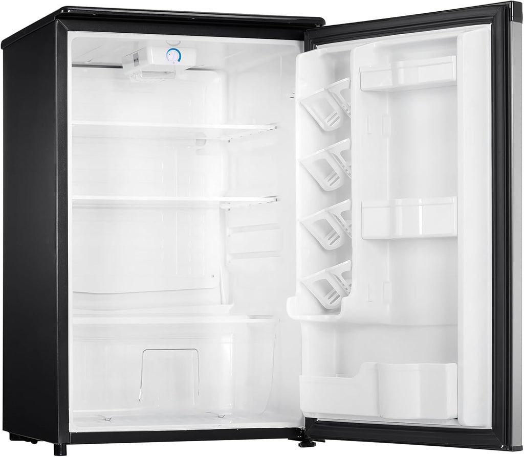 Danby DAR044A4BSLDD 4.4 cu. ft. Compact Fridge in Stainless Steel