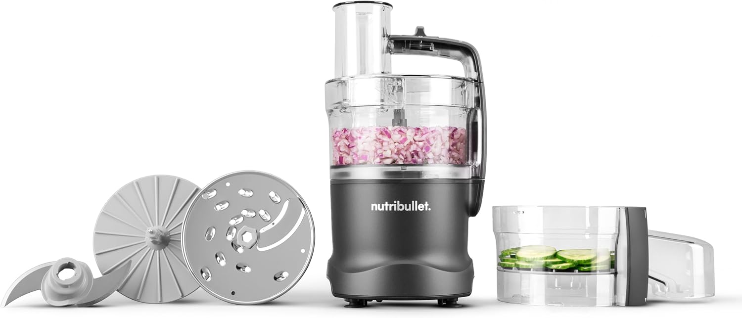 nutribullet Limitless Food Processor Gunmetal Gray