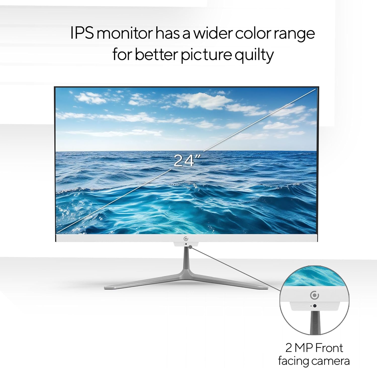24" All-in-One Desktop PC with Windows 11
