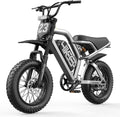 48/52V 15.6/25/40AH Fat Tire Electric Bike for Adults, UL2849 Certified 90% Pre-Assembled Folding E-Bike with Removable Battery & Cargo Rack