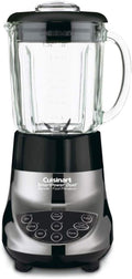 Cuisinart BFP-703BCP1 Smart Power Duet Blender & Food Processor, 500-Watt Motor, 48-Oz Glass Jar, 3-Cup Processor, 7-Speed Ice Crush, Stainless Steel Blades, Brushed Chrome, BPA-Free, 120V