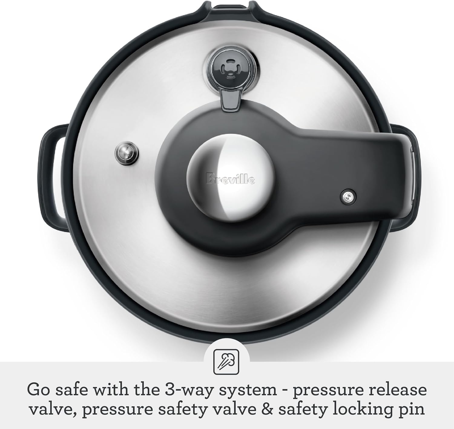 Breville Fast Slow Go Pressure Cooker BPR680BSS, Brushed Stainless Steel