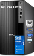 Dell Desktop Computers Pro Tower PC for Home and Business, 14th Gen Intel 4-Core Processor, 16GB DDR5 RAM, 1TB PCIe SSD, DisplayPort, HDMI, Support Dual Monitor, Windows 11 Pro