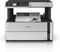 Epson EcoTank ET-M2170 Wireless Monochrome All-in-One Supertank Printer with Ethernet PLUS 2 Years of Unlimited Ink*,White