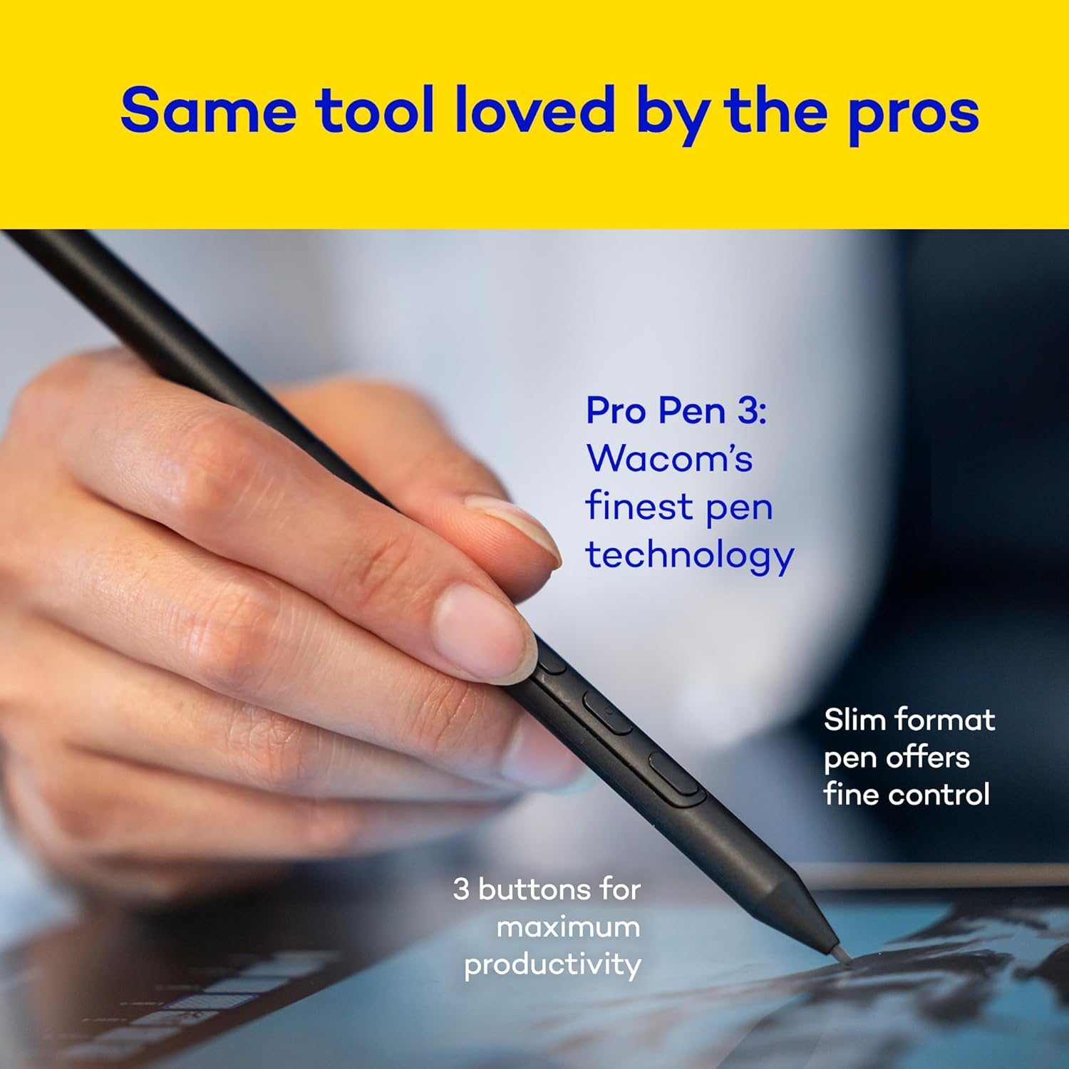 Wacom MovinkPad 11, Android Mobile Drawing Tablet, 11" with Battery-Free Slim Pro Pen 3, 8GB RAM/128 GB Storage, Quick Draw Feature, Anti-Glare Etched Glass Matte Screen, No Computer Needed