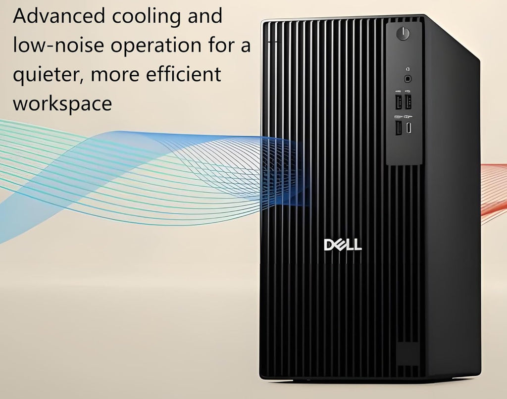Dell Desktop Computers Pro Tower PC for Home and Business, 14th Gen Intel 4-Core Processor, 16GB DDR5 RAM, 1TB PCIe SSD, DisplayPort, HDMI, Support Dual Monitor, Windows 11 Pro