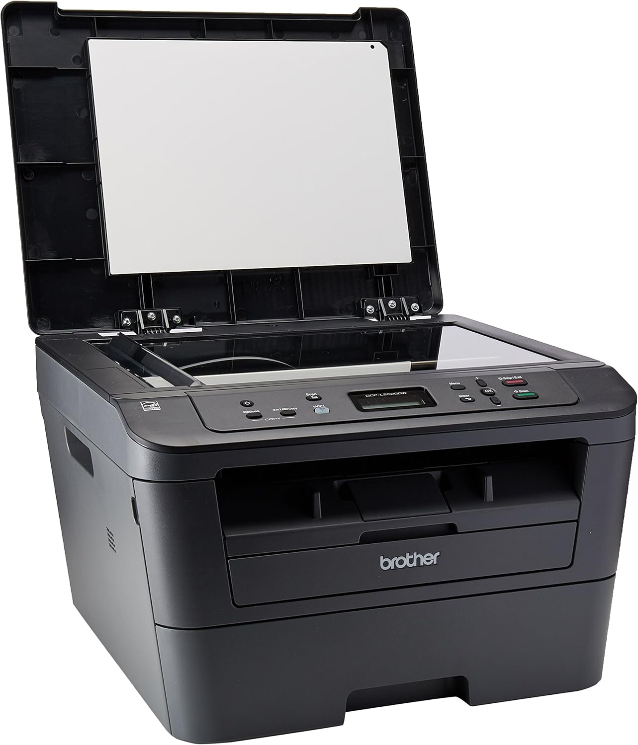 Brother DCPL2520DW Wireless Compact Multifunction Laser Printer and Copier, Amazon Dash Replenishment Ready