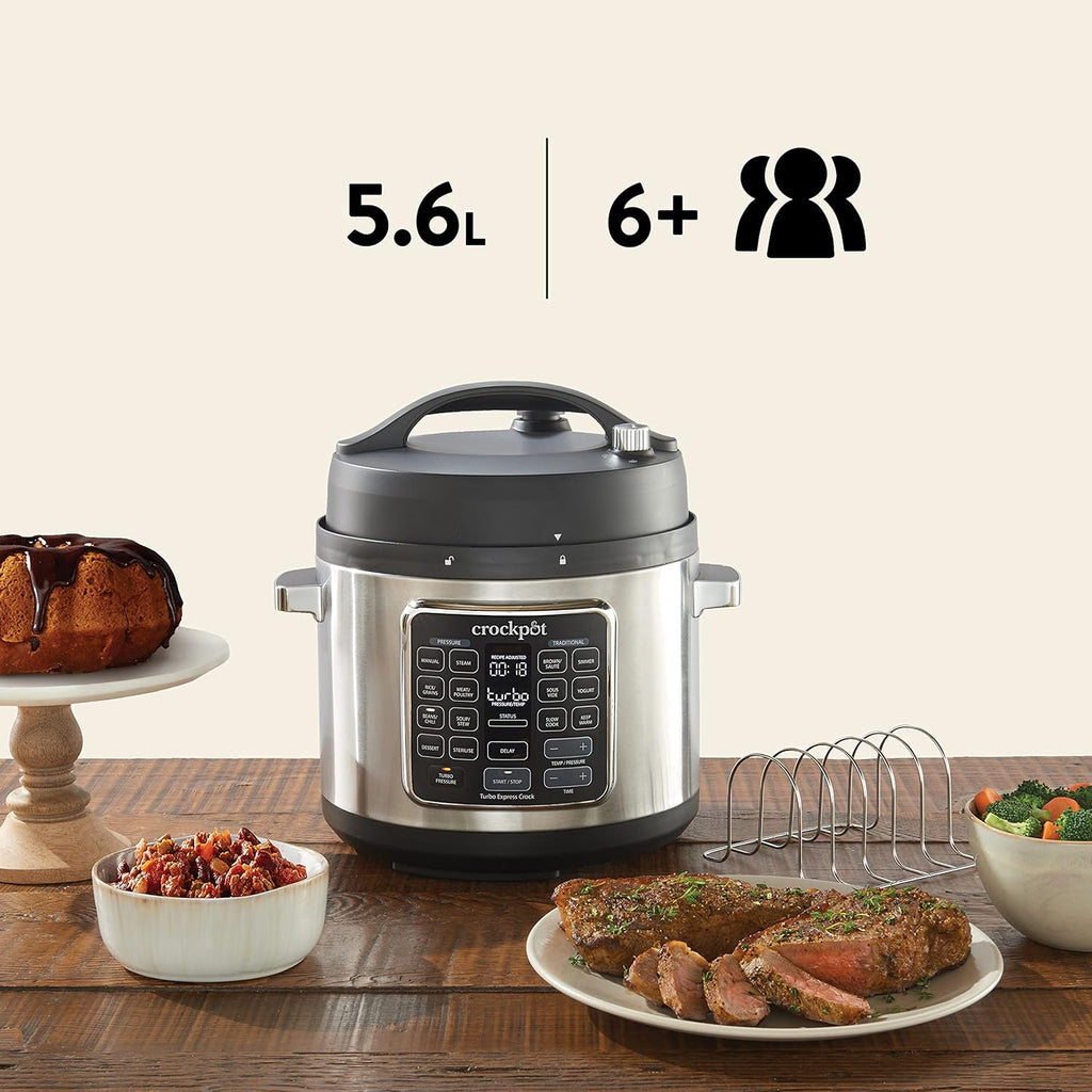 Multicooker crockpot turbo express 5.6l