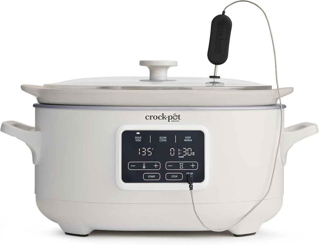 Crock-Pot Programmable 6-Quart Slow Cooker with Sous Vide, Oat Milk