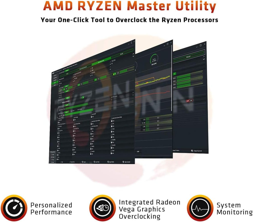 AMD Ryzen 3 3100 4-Core, 8-Thread Unlocked Desktop Processor with Wraith Stealth Cooler