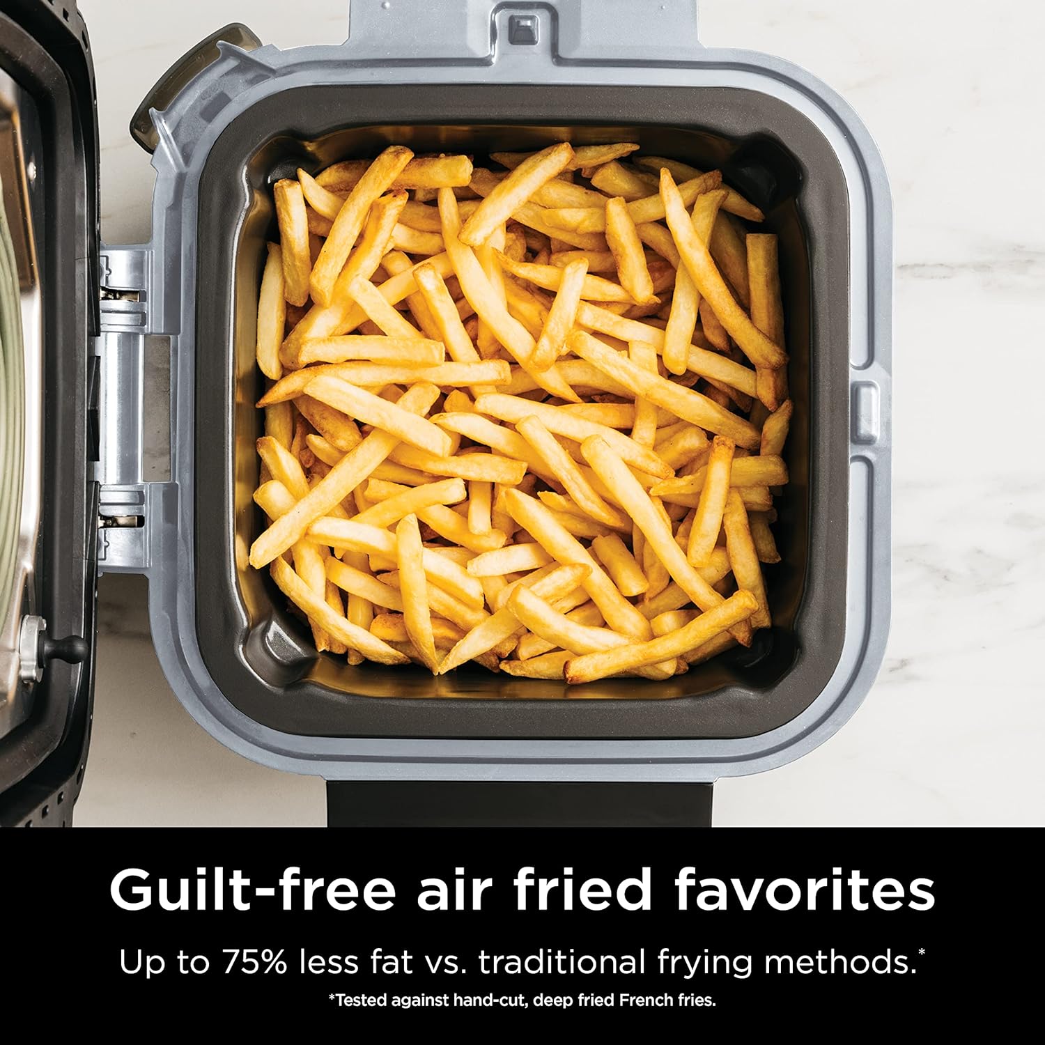 Ninja SF301 Speedi Rapid Cooker & Air Fryer, 6-Quart Capacity, 12-in-1 Functions to Steam, Bake, Roast, Sear, Sauté, Slow Cook, Sous Vide & More, 15-Minute Speedi Meals All In One Pot, Sea Salt Gray
