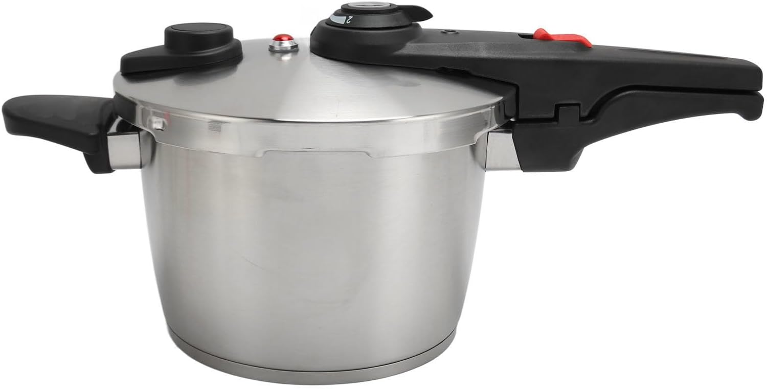 HEEPDD Electric Pressure Cooker 304 Stainless Steel Multi Cooker, Multi, Quick Cooking for Home Kitchen with Pressure Control and Versatile Functions Electric 304 (5L)