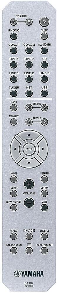 Yamaha R-N600A 2.1-Channel Network A/V Receiver with Streaming, Phono and Built-in DAC (Silver) Bundle with Cleaning kit