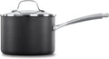 Calphalon Classic 3.5 Quart Sauce Pan with Lid, Hard Anodized Nonstick Cookware, AquaShield Technology, Dishwasher and Oven Safe