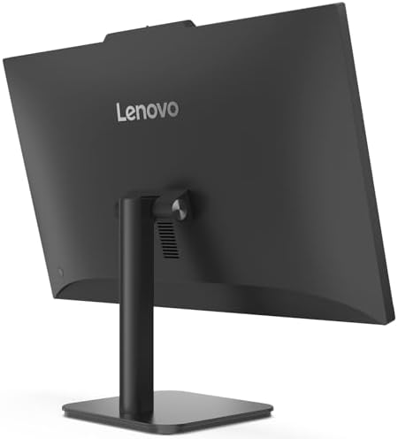 Lenovo IdeaCentre 24 23.8" All-in-One with Lifetime Office 365 for Web, 16GB DDR4 RAM, 1TB PCIe SSD, Intel N100 Processor, FHD AIO Desktop Computer, WiFi 6, Bluetooth, Jet Black, Win 11 Home