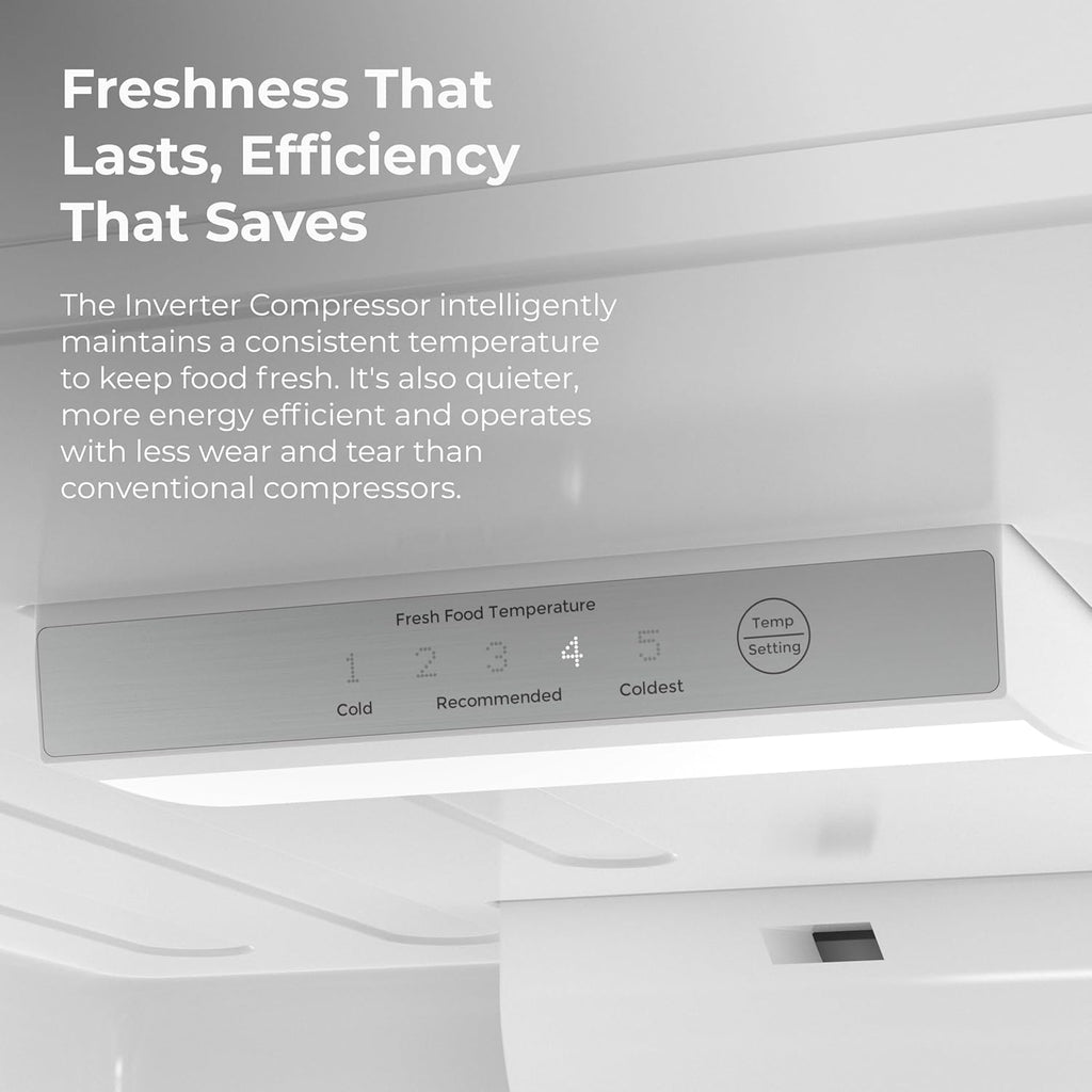 Kenmore 30" Top Mount Refrigerator with Freezer - Adjustable Shelving, Humidity-Controlled Crispers, LED Lighting, ENERGY STAR Certified, Garage Ready, 18.1 cu. ft. Capacity - White