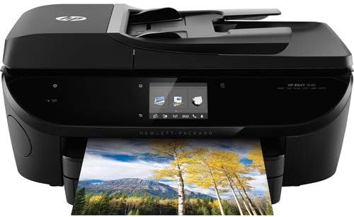 HEE7640 Envy Wireless 7640 e-All-in-One Photo Copier, Scanner, Fax and Printer with Mobile Printing, Duplex, Up to 22 ppm, Up to 4800 x 1200 dpi (Renewed)