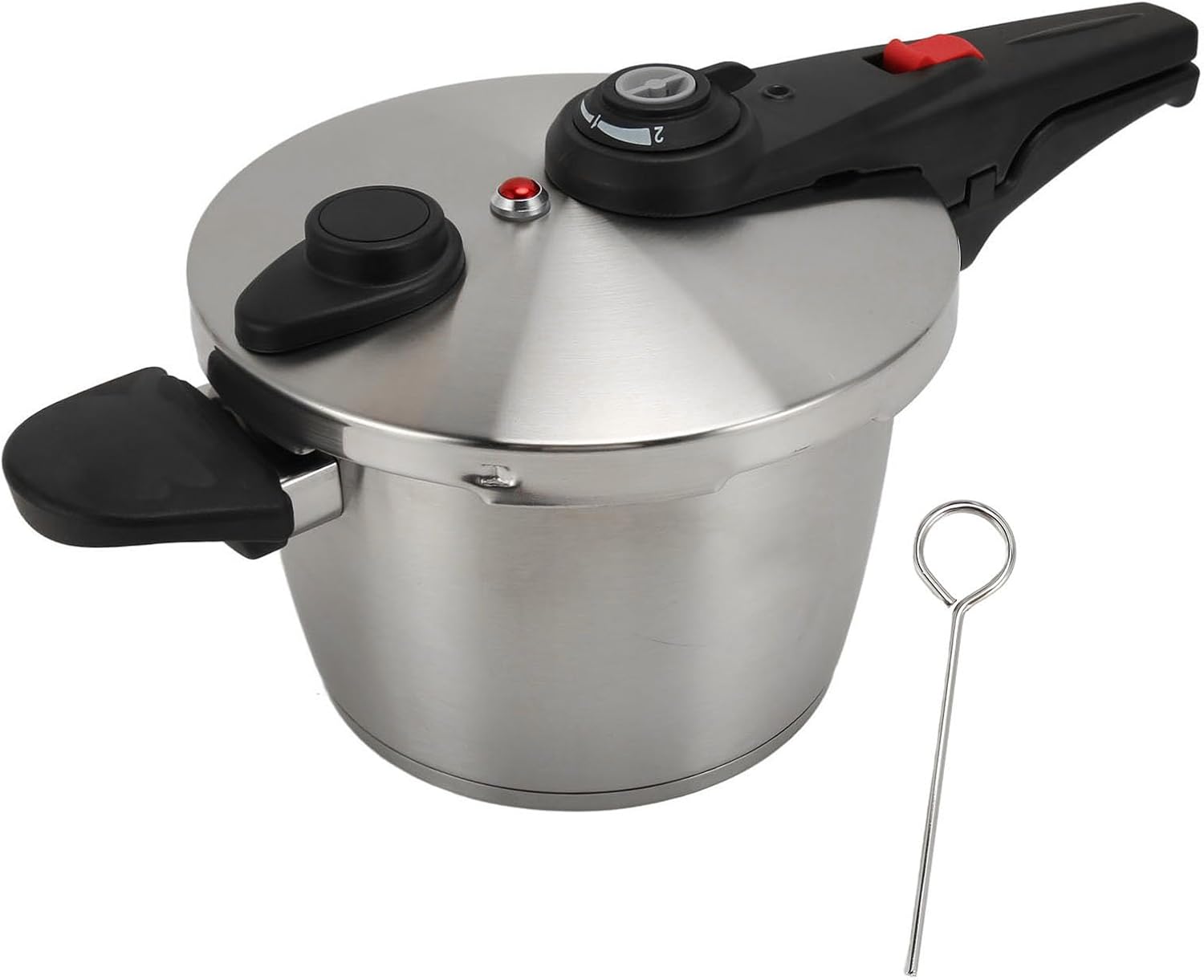 HEEPDD Electric Pressure Cooker 304 Stainless Steel Multi Cooker, Multi, Quick Cooking for Home Kitchen with Pressure Control and Versatile Functions Electric 304 (5L)