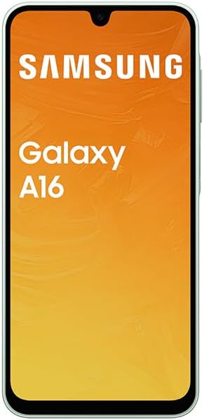 SAMSUNG Galaxy A16 4G LTE (128GB + 4GB) (for T-Mobile Mint Tello & Global) NFC SM-A165M/DSN Dual Sim 6.7" 50MP Triple Camera Light Green (Renewed)