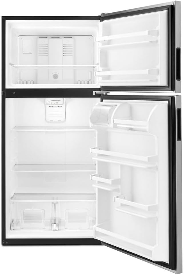 Amana 18.2 cu. ft. Top Freezer Refrigerator in Stainless Steel