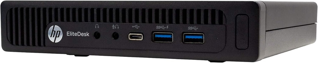 HP EliteDesk 800 G2 Desktop Mini Business PC, Intel Quad-Core i5-6500T up to 3.1G, 16GB DDR4, 240GB SSD, VGA, DP, Win 11 Pro 64 bit (Renewed)