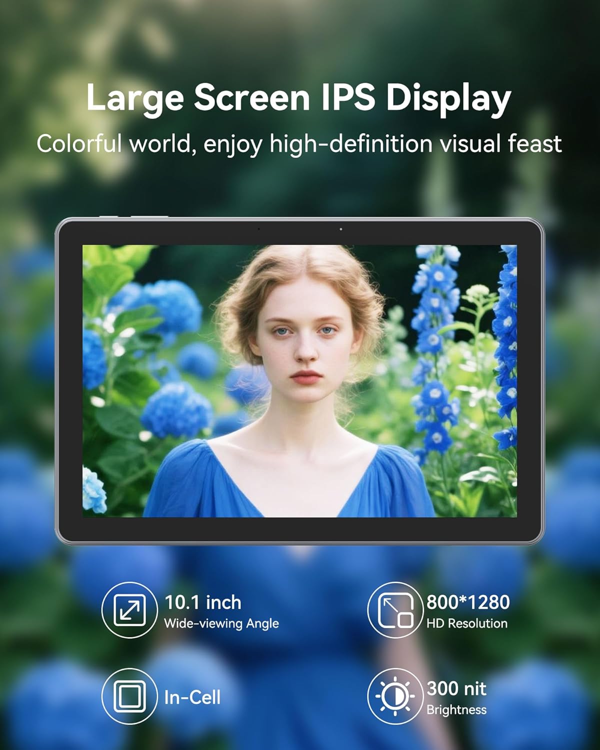 ADREAMER 10.1" Win 11 Tablet, 2 in 1 Tablet Laptop, Intel N150, 8GB + 256GB, 1280 x 800 HD IPS Touchscreen, WiFi 6, BT 5.2, Micro HDMI, Dual Type-C, USB 3.0