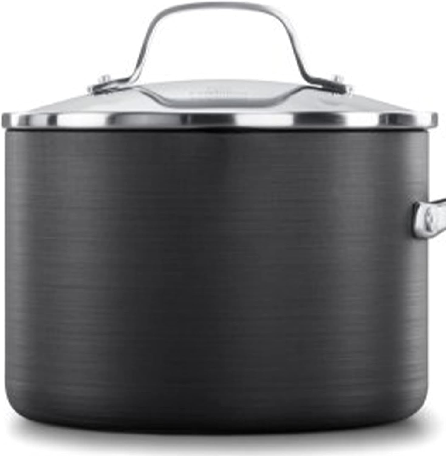 Calphalon Classic 3.5 Quart Sauce Pan with Lid, Hard Anodized Nonstick Cookware, AquaShield Technology, Dishwasher and Oven Safe