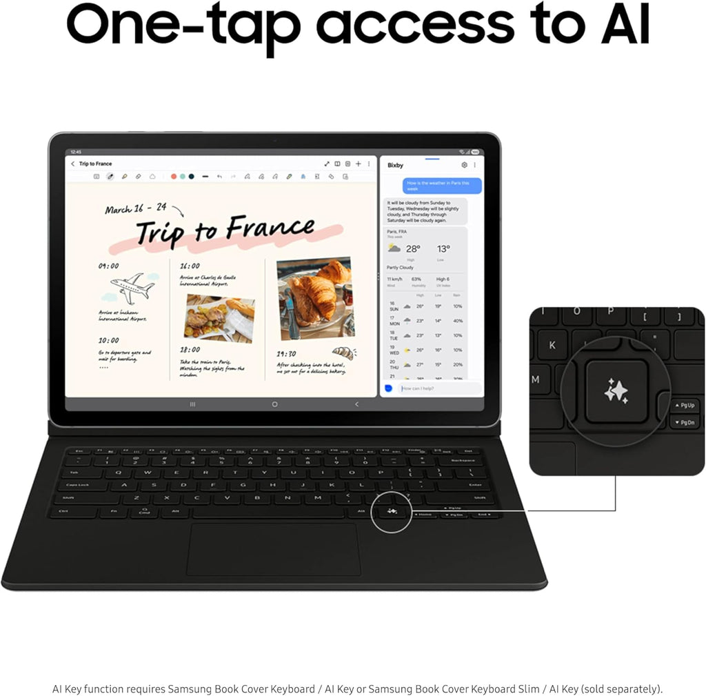 Samsung Galaxy Tab S10 Lite, 6GB RAM, 128GB, 2TB Expand, Long Battery Life, 10.9” LCD, S Pen for Note-Taking, Exynos 1380, Circle to Search, AI Tools, Gray