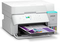 Epson EcoTank ET-3958 Wireless All-in-One Color Supertank Printer, Refillable Tanks, 2.4" Color Screen, Auto Document Feeder, Auto Duplex Printing, Scan, 250-Sheet Paper Tray – White