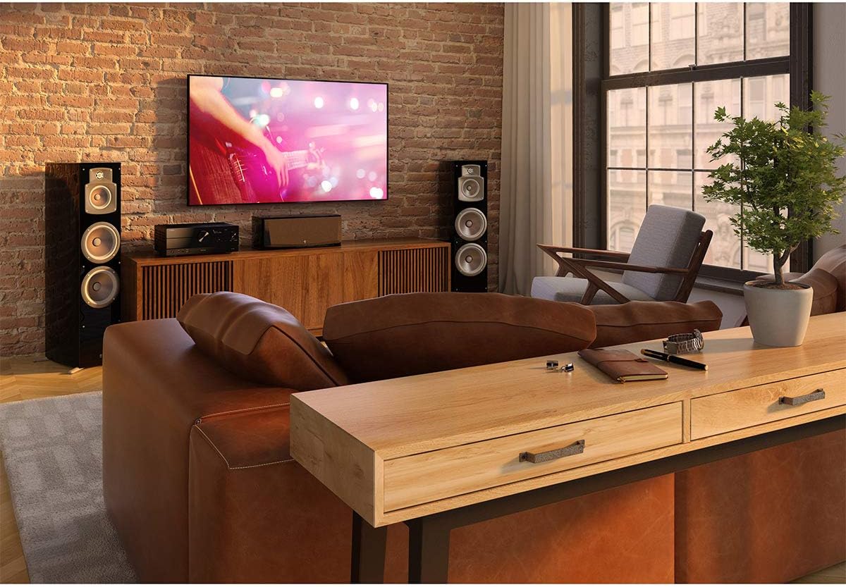 Yamaha RX-A2A AVENTAGE 7.2-Channel AV Receiver – 8K and 4K/120 HDMI, eARC, Dolby Atmos, DTS:X, Wi-Fi, Bluetooth, MusicCast