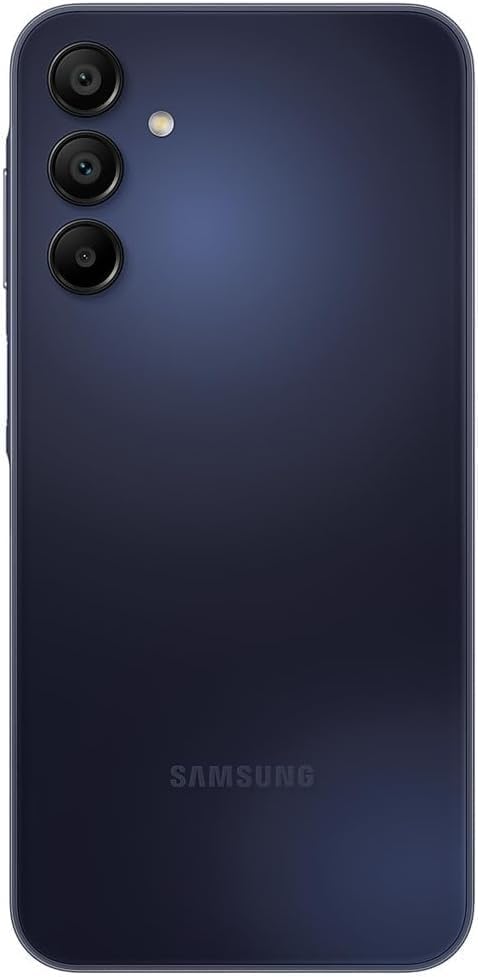 Samsung Galaxy A15 5G A Series Cell Phone, AMOLED Display, Expandable Storage, Knox Security, US Version, 2024, Blue Black, 64GB, for T-Mobile only (64 GB)