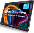 Fusion5 10.1" Windows 11 Professional Tablet PC - Intel 13th Gen - Full HD Windows Tablet Computer - 8GB RAM, 256GB SSD Storage, Quad-Core CPU, 10 Inch, USB 3.0, Micro HDMI, Expandable Storage