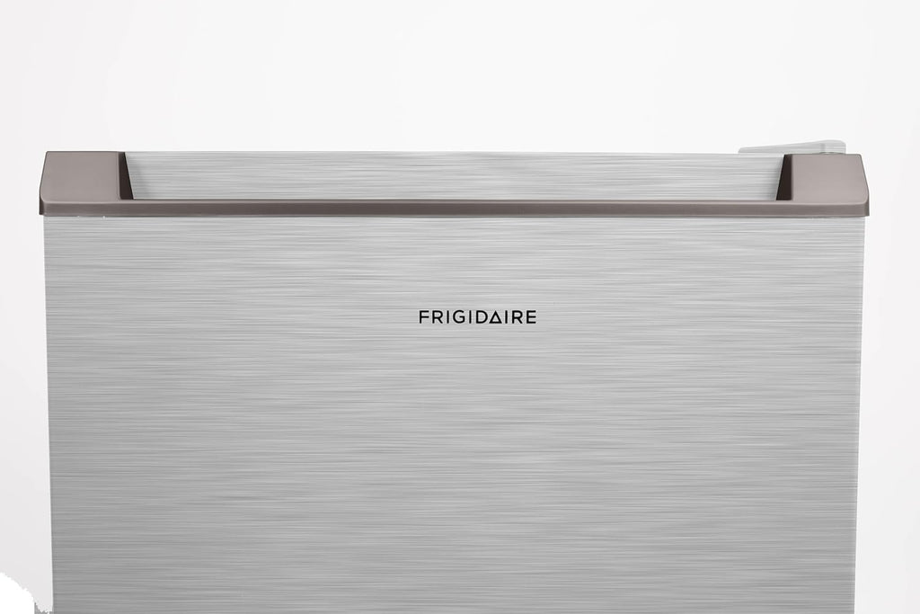 Frigidaire Compact Refrigerator with Top Freezer - 2 Door Fridge with 3.2 Cu Ft, Contemporary Series, Platinum