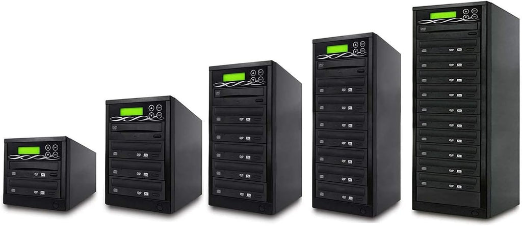 Bestduplicator DVD Duplicator Built-in BD Certified Burner (1 to 5 Target) Copier Tower Replication Recorder + Free Nero Multimedia Suite 10 Essentials CD/DVD Burner Software