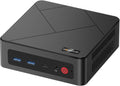 BOSGAME E4 Mini PC, AMD Ryzen 5 3550H (Up to 3.7GHz), 16GB DDR4 1TB NVMe SSD, Small Form Factor Desktop Computer Support Triple Display 4K@60Hz, Dual Gigabit Ethernet for Business, Office, Home