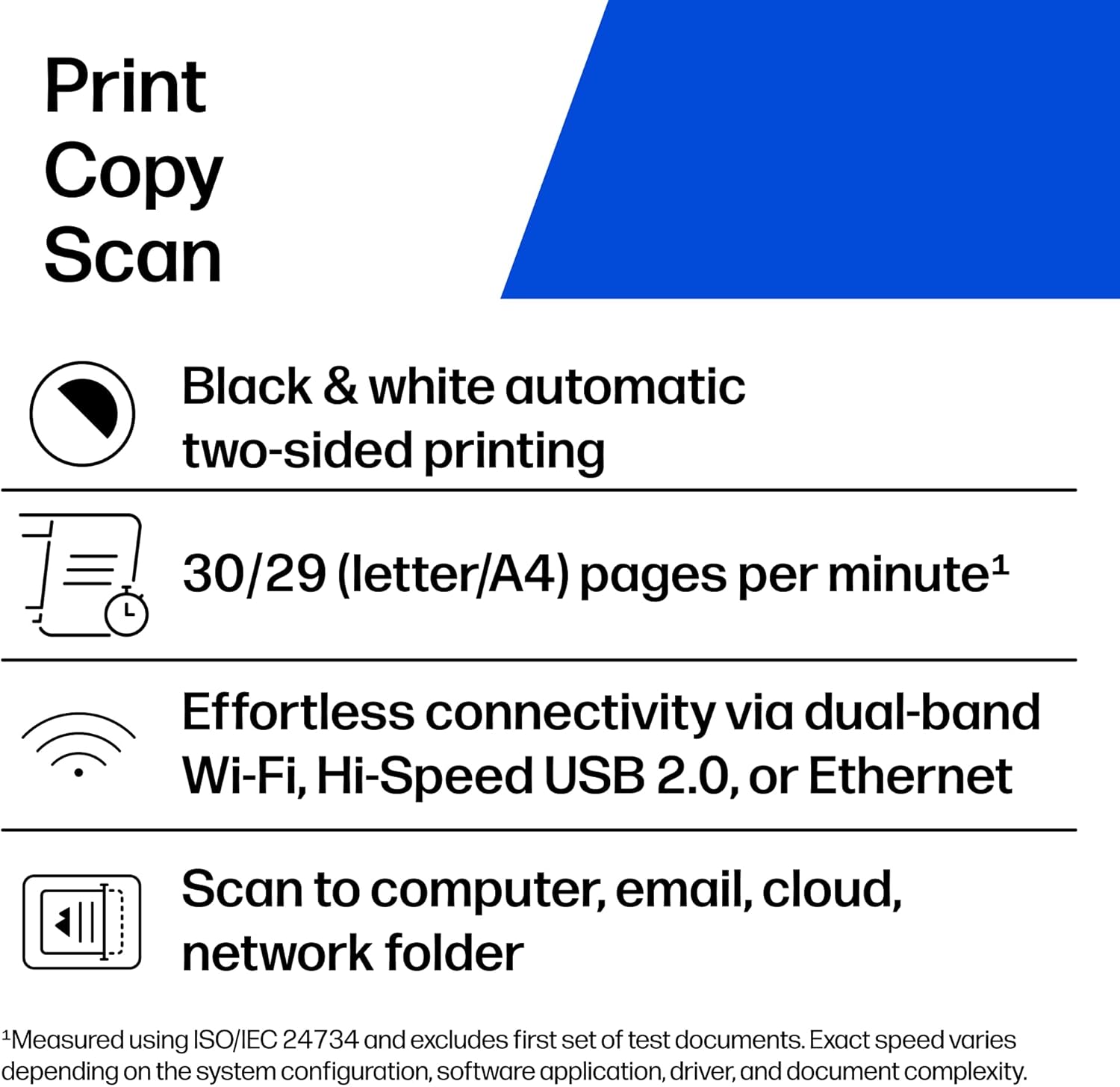 HP LaserJet MFP M234sdw Wireless Printer, Print, scan, Copy, Fast speeds, Easy Setup, Mobile Printing, Best-for-Small Teams