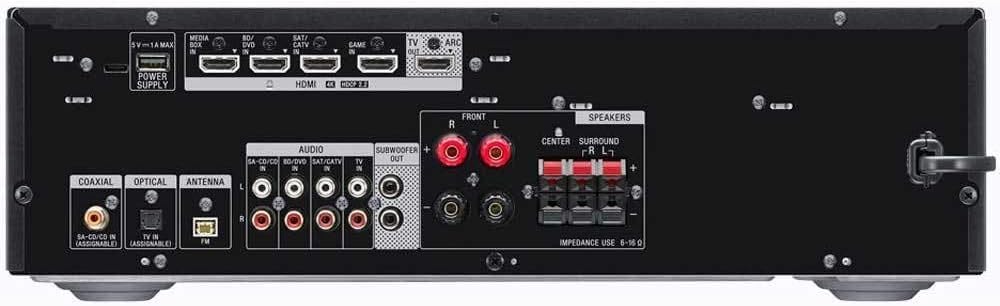 Sony STRDH590 5.2 multi-channel 4k HDR AV Receiver with Bluetooth (Renewed)