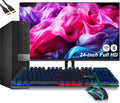 Dell OptiPlex 5040 SFF Desktop Computer PC Bundle Setup with New 23.8" FHD Monitor, Inter Core i5-6600 3.3GHz, 8GB RAM, 256GB SSD, Keyboard & Mouse, Wi-Fi, Bluetooth, Windows 11 Pro (Renewed)