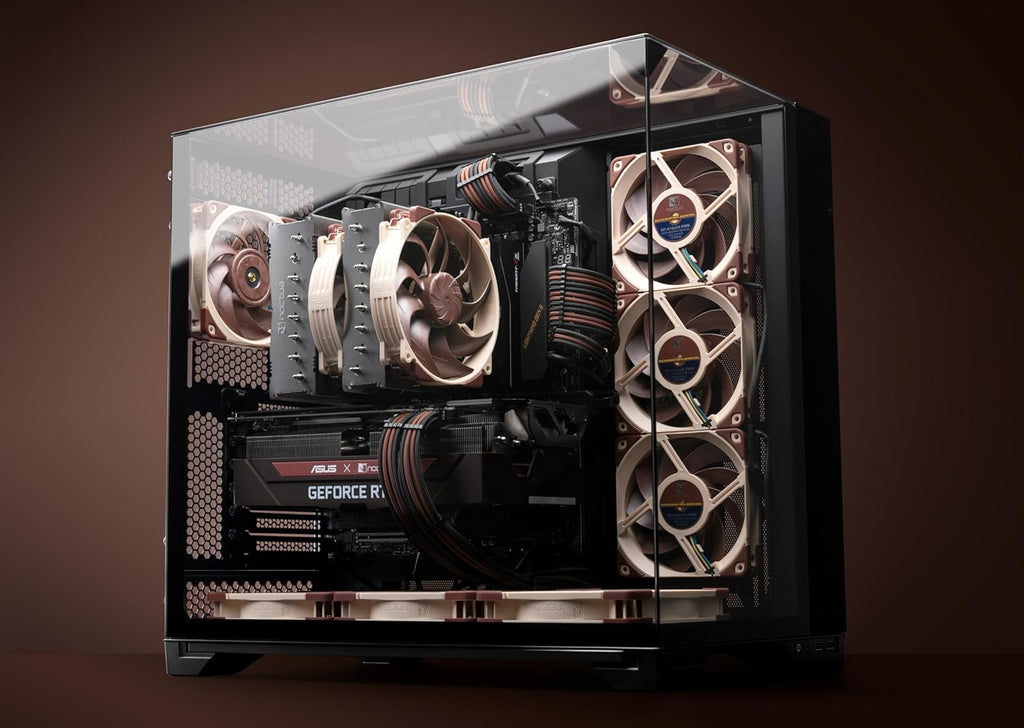 Noctua NH-D15 G2 LBC, Dual Tower CPU Cooler, Specialised Low Base Convexity Version for AMD AM5/AM4 (Brown)