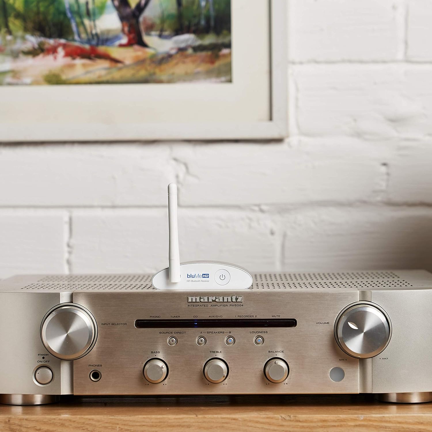 Auris Blume HD Long Range Bluetooth 5.3 Music Receiver Hi-Fi Audio Adapter with Audiophile DAC, LDAC & AptX HD for Home Stereo, AV Receiver or Amplifier