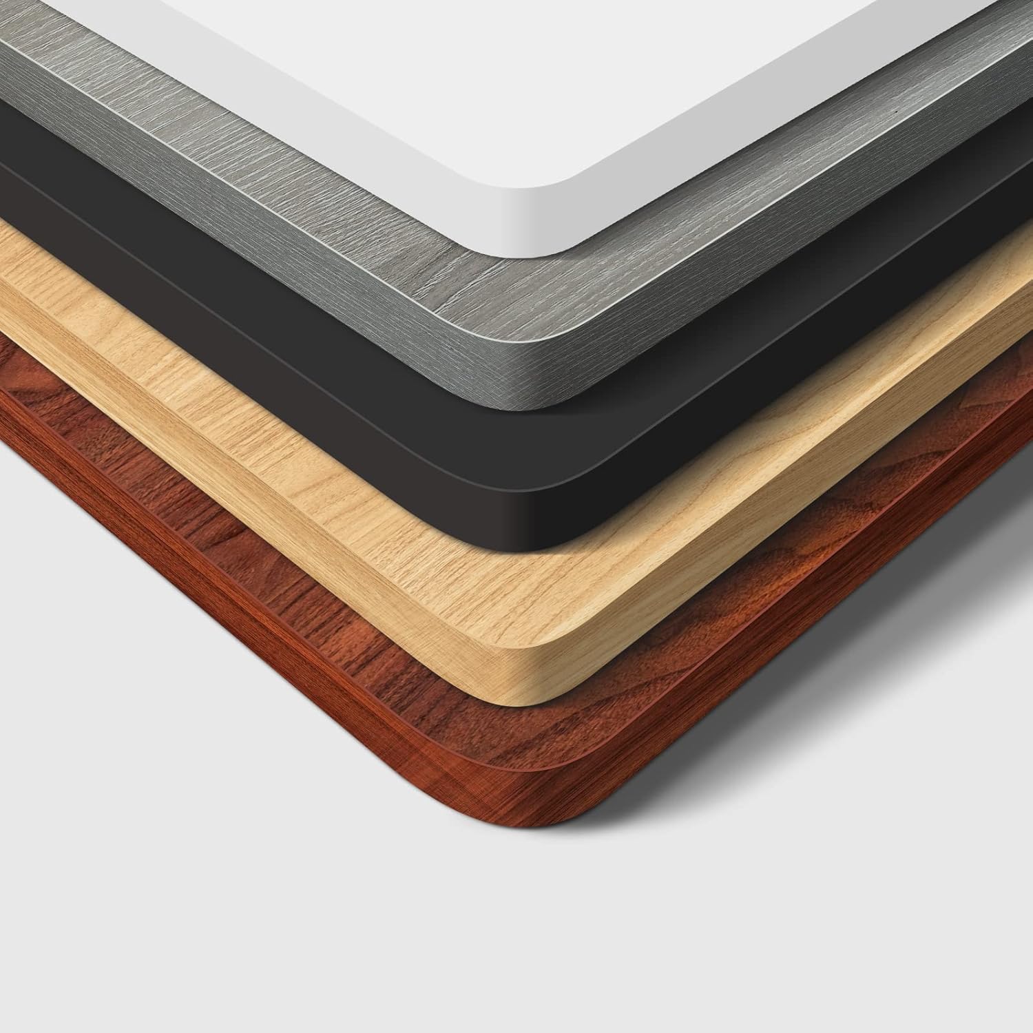 SANODESK Whole-Piece Particle Board Table Top for Standing Desk and Home Office Desk DIY, 55x28x1 Inch Maple Desk Top
